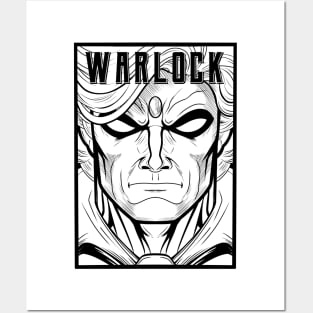 Adam Warlock Comic Galaxy Posters and Art